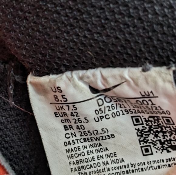 Nike Men's Go the Extra Smile size 8.5 - Picture 3 of 5